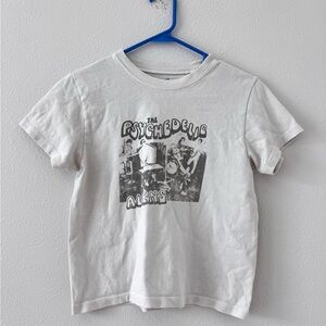 Psychedelic Aliens Kids White T-Shirt